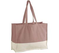 Westford Mill EarthAware - Bolsa de mano de contraste, Rosa/natural, talla única