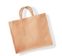 Westford Mill Eco Amistoso Yute Jumbo Comprador - Señoras Totalizador Bolso - Natural