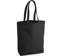 Westford Mill Fairtrade Shopper Bag (talla única) (negro)
