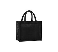 Westford Mill Midi - Bolsa de yute almidonado de 14 L (talla única) (negro)