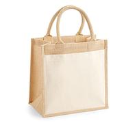 Westford Mill W426 Bolsa Midi con Bolsillo de algodón