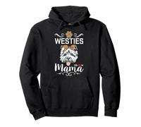 Westie Mama Dog Lover Puppy Dog Mom Funny Mothers Day Sudadera con Capucha