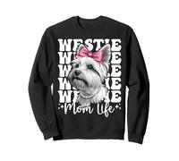 Westie Mom Life West Highland Terrier Dog Día de la Madre Sudadera