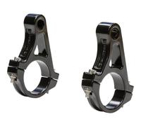Westin 32-20005 - Soporte de abrazadera de barra HD de 2 pulgadas negro