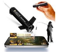 Westin Escape CAM Cámara subacuática | Juego Completo Ligero de cámara de Pesca subacuática, Color Negro