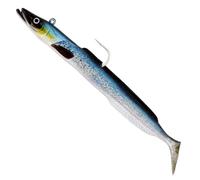 Westin Sandy Andy Jig 14cm 32g - 1 Cabeza plomada + 2 Peces de Goma, Color: Bluetooth