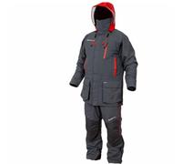 Westin W4 Winter Suit Extreme - Traje térmico, cálido, resistente al viento y al agua, transpirable, tallas M - 3XL, gris/rojo, S / Größe 38/39
