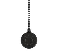 Westinghouse cadena y medallón bombilla negro