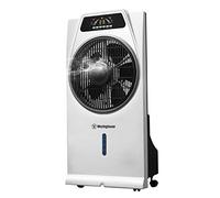 Westinghouse Cascata - Ventilador de pie con función humidificadora del aire, 53 W, color blanco