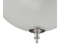 Westinghouse Harwell lámpara de techo, níquel