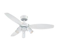 Ventilador Westinghouse Jet Plus con luz, 3 luces.