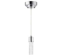 Westinghouse Lámpara de Techo Colgante LED de 1 Luz, 8 W, Cromo