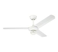 Westinghouse Lighting Industrial Ventilador de Techo, Acabado en Blanco con aspas Blancas, 122 cm