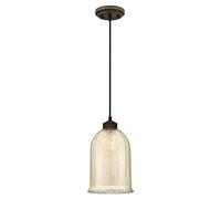 Westinghouse Lighting One-Light Indoor Pendant Lámpara de Techo, Bronce Aceitado, 161 cm