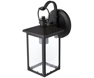 Westinghouse Lighting Wall Lamp Outdoor, Negro Texturizado