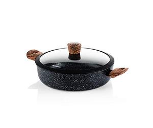 Westinghouse Sartén honda para inducción - 28 cm - olla a fuego lento con tapa - Edición especial