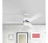 Westinghouse Tristan ventilador, luz, blanco/arce