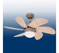 Westinghouse Turbo Swirl ventilador c. 2 interruptores True