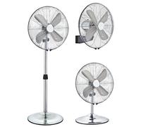 Westinghouse Ventilador de Pie Ventilador de Mesa Pared 3-in-1 Plata Stream