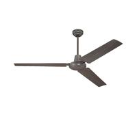 Westinghouse Ventilador de Techo con Interruptor Pared Industrial Braun Sin Luz