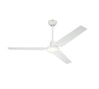 Westinghouse Ventilador de Techo con Interruptor Pared Industrial Braun Sin Luz,