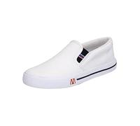 Westland Unisex-Adulto Zapatillas,Pantuflas Laser, Mujer,Hombre Mocasines,Ancho Normal,Plantilla Desmontable,Blanco (Weiss),49 EU / 14 UK