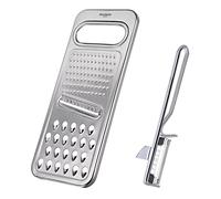 Westmark 100222E7 - Juego de 2 ralladores y peladores universales de acero inoxidable y plata Famos
