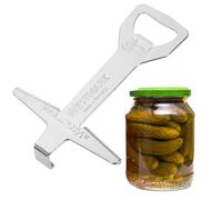 Westmark 10562270 Abridor de tarros de acero, talla nica