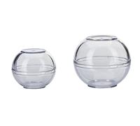 Westmark 2 Bolas de retención de frescura, Apilables, Tamaños: ø 7cm + ø 9cm, Juego de 2, De plástico, Sin BPA, Transparente, 25722260