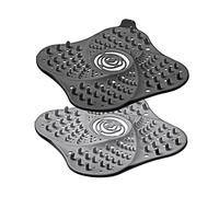 Westmark 2 coladores de desagüe para Cocina y baño, Extra Grande, plástico, Antracita, 52332270