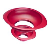 Westmark 2 Embudos para conservas / mermelada, Set de embudos, Diámetro del cuello de llenado: 4,2/7,5 cm, Plástico, Rojo, 11552270