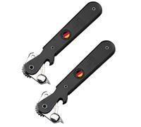 Westmark Abridor de latas, Acero aleado, Negro/Rojo/Plata, Talla Unica