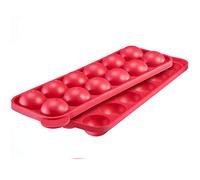 Westmark 30242260 Cake Pop - Molde de Silicona, 12 Unidades, Color Rojo
