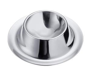 Westmark 4 Hueveras, Redondas, Apilables, ø 8,5 cm, Acero inoxidable, Plateado, 20722260