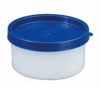 Westmark 4 Recipientes para hierbas/para congelador, Incl. tapa, Capacidad de llenado: 100 ml cada una, Apilables, Plástico, Trio, Color: transparente/azul, 25742270