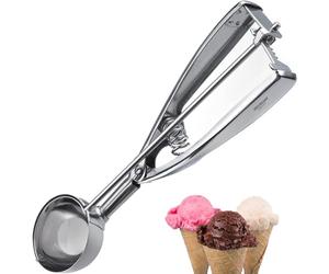 Westmark 62972270 Cuchara para Helado, Acero Inoxidable, Plata