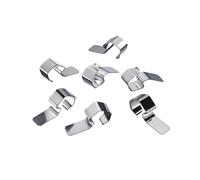 Westmark 8 Clips para tarros, Adecuados para todos los tarros de conserva de borde redondo, Acero, 40752230