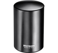 Westmark Abrebotellas Push & Pull - Abridor automático de botellas para casa y de viaje, ideal para uso diario, fiestas y barbacoas, práctico abridor de botellas, color negro