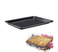 Westmark Bandeja de horno extraíble, 33 a 53 cm, Revestimiento antiadherente, ILAG, Acero laminado en frío, Maestro de repostería, Antracita, 329722E1