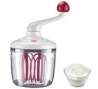 Westmark Batidora de mano, Manual, Capacidad: 1 l, Plástico, Batidora de varillas, Transparente/Blanco/Rojo, 30702260