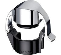 Westmark Cierre de botella de cava/tapón abatible/tapón de botella, Plástico, Casco, Plata/negro, 60022280