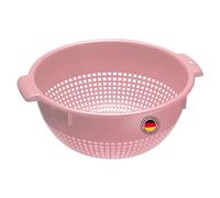 Westmark Colador con asas y apoyos superiores, Plástico, rosa, 2126221P