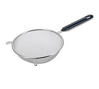 Westmark Colador doméstico, Traditionell, ø 16 cm, acero inoxidable/plástico, plata/negro, 12832270