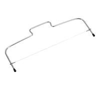 Westmark Cortador horizontal para pasteles, Con alambre de corte dentado, Longitud: 32 cm, Acero inoxidable, Plateado, 71202270