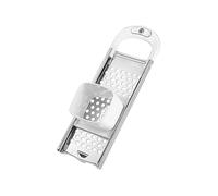 Westmark Cortadora de Spaetzle con inserto de plástico para la masa, Para ollas de hasta 24 cm de diámetro, Acero inoxidable/plástico, Blanco/plateado, 61122270