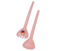 Westmark cubiertos para ensalada/servir, 2 piezas, longitud: 26,6 cm, plástico, tradicional, color: rosa, 2090227P