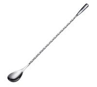 Westmark Cuchara de bar James - práctico accesorio de bar para mezclar cócteles, cuchara espiral de para deliciosos tragos largos, mango largo - acero inoxidable 18/8