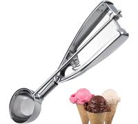 Westmark Cuchara para helado, Con mango de pinza, Longitud: 21,8 cm, Acero inoxidable, Profi, Plateado, 62942270