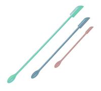 Westmark Cucharas para botellas Slim - práctica espátula para las sobras en vasos y botellas, contra el desperdicio de alimentos, espátula pequeña - silicona, sin BPA, 3 piezas