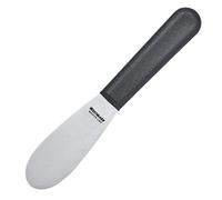 Westmark Cuchillo profesional para mantequilla, Tamaño de la hoja: 3, 3 x 8, 5 cm, Longitud: 18, 5 cm, Acero inoxidable/Plástico, Master Line, Negro/Plateado, 13572270